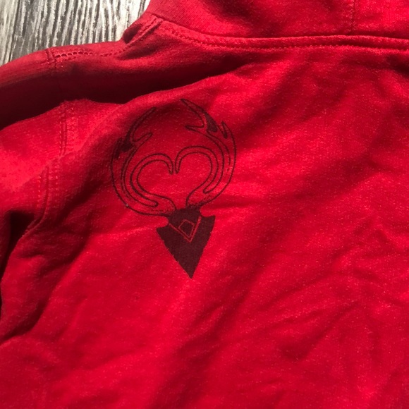 4/$20 Unisex Rabbit Skins Hooded Sweatshirt Sz 2 - Picture 4 of 4